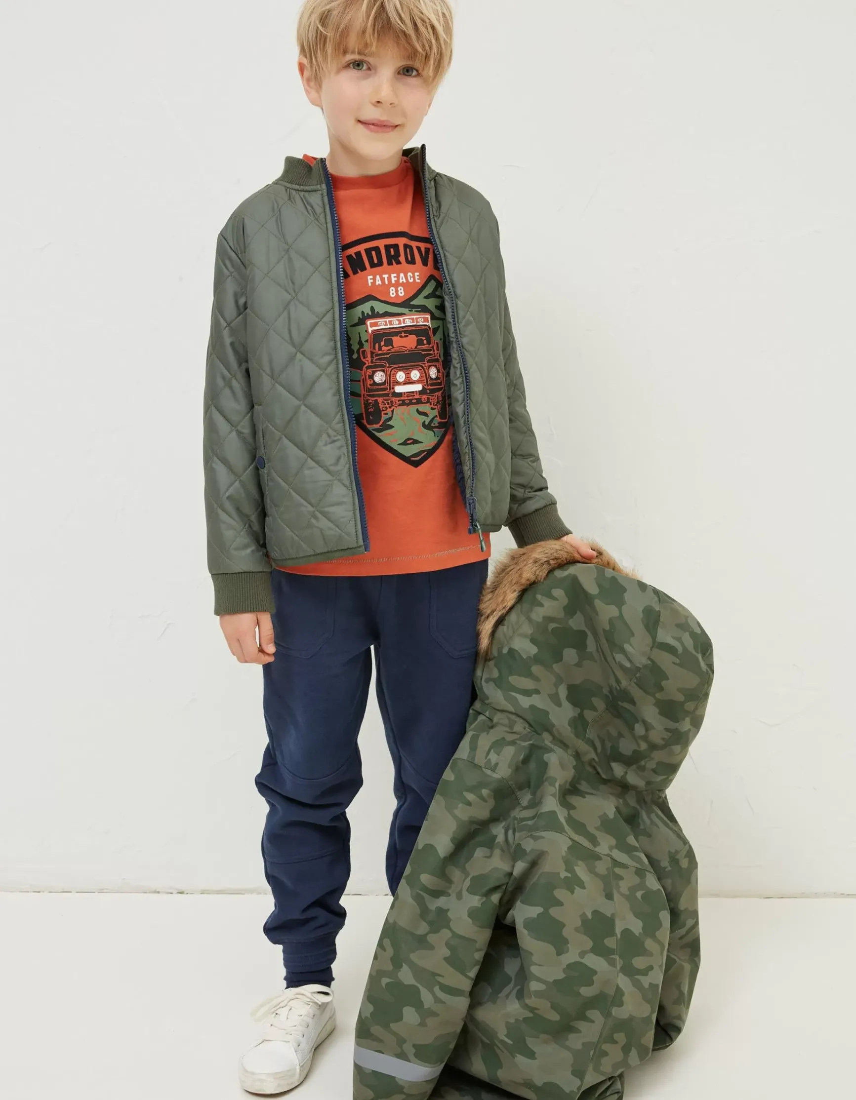 FatFace 3 In 1 Waterproof Coat|Boys View All