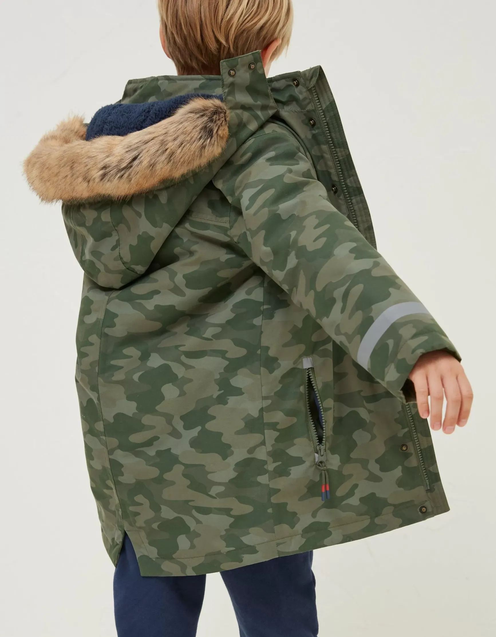 FatFace 3 In 1 Waterproof Coat|Boys View All