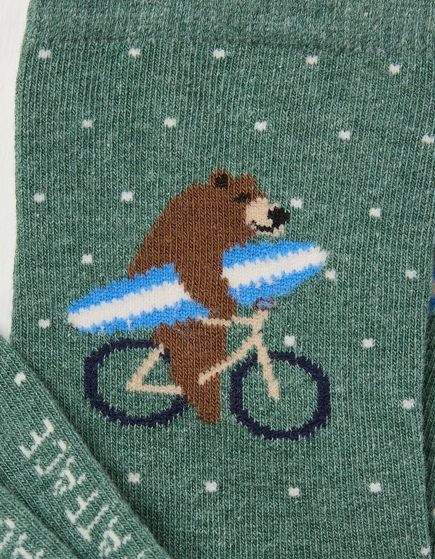 FatFace 1 Pack Bear Socks|Kids View All