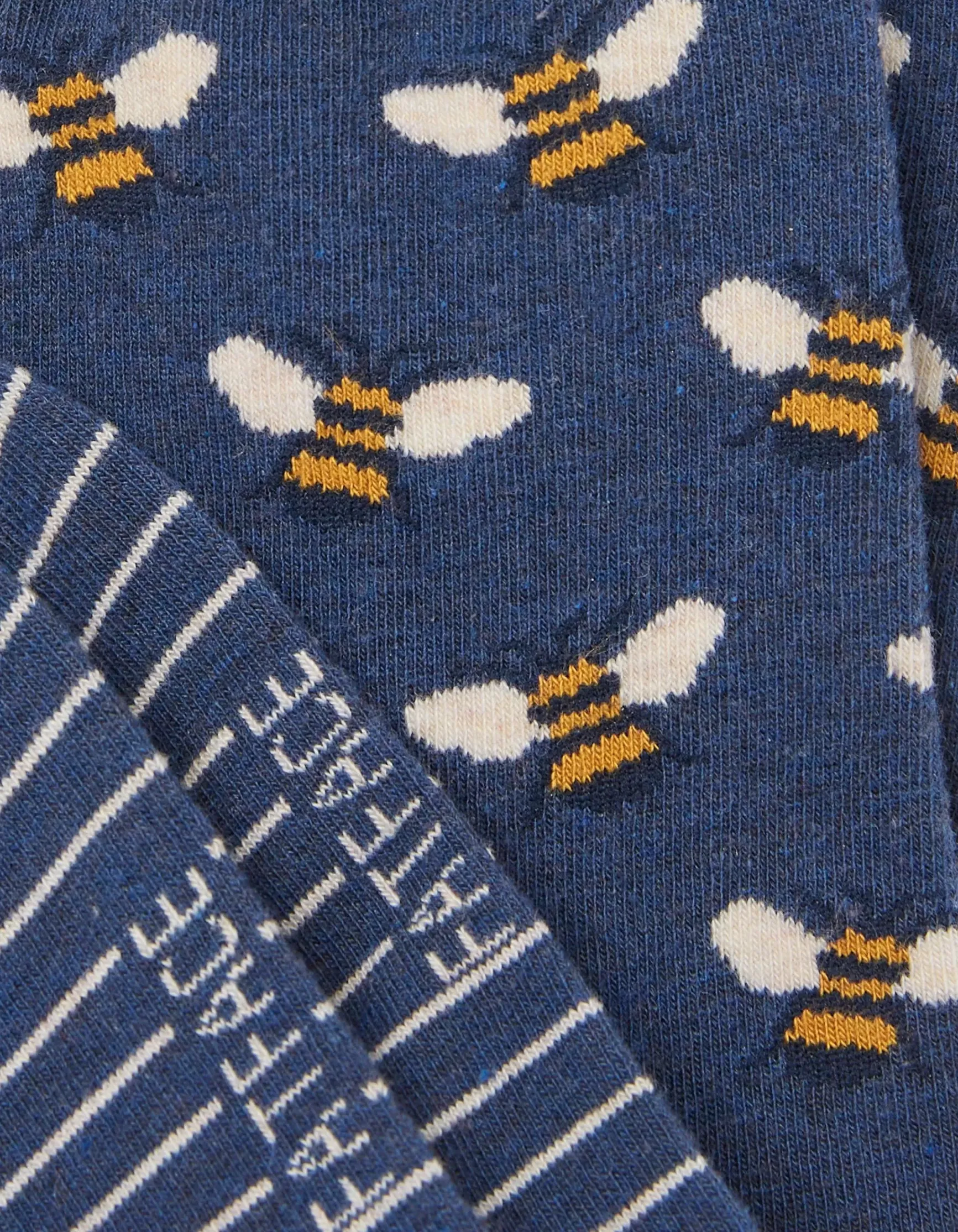 FatFace 1 Pack Bee Stripe Socks|Women View All