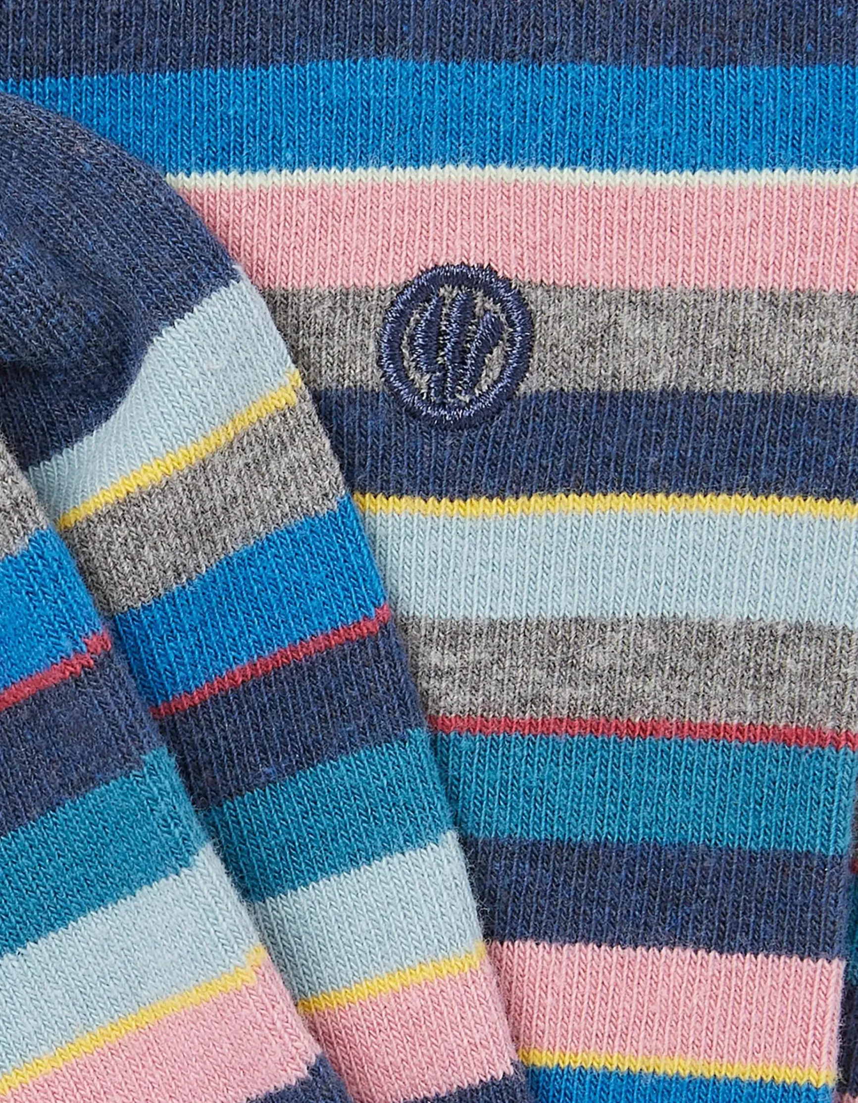 FatFace 1 Pack Bruce Stripe Socks|Men View All