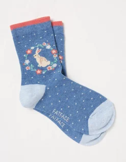 FatFace 1 Pack Bunny Socks|Kids View All