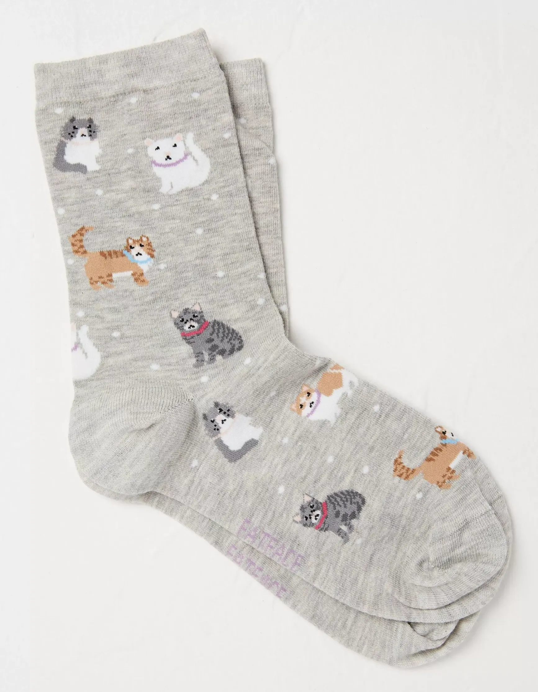 FatFace 1 Pack Cat Socks|Women View All