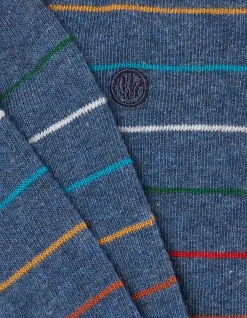 FatFace 1 Pack Charlie Fine Stripe Socks|Men View All
