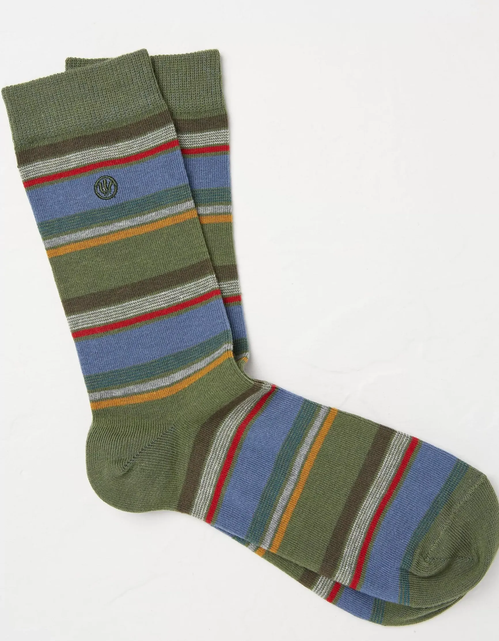 FatFace 1 Pack Christian Multi Stripe Socks|Men View All