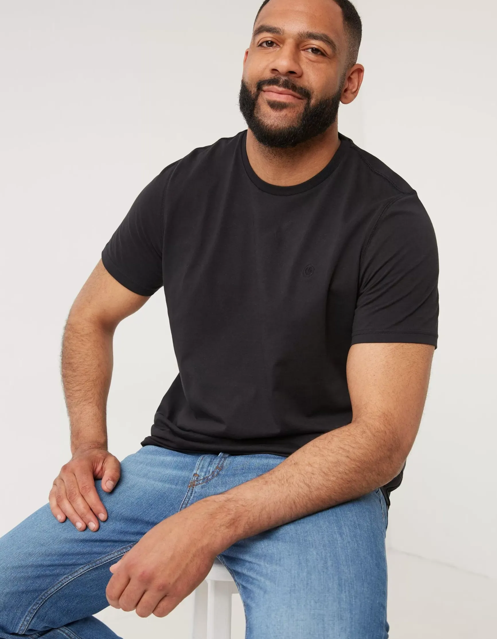 FatFace 3 Pack Cotton T-Shirts|Men T-Shirts