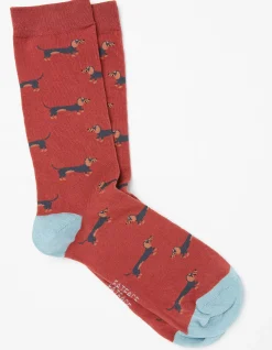 FatFace 1 Pack Dachshund Socks|Men View All