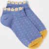 FatFace 1 Pack Daisy Trim Trainer Socks|Women View All