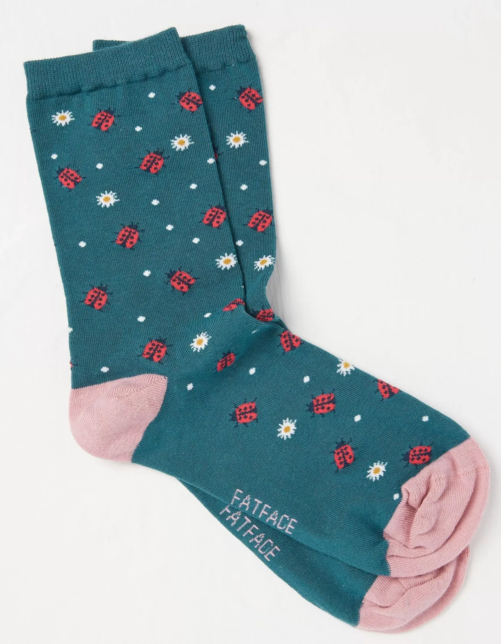 FatFace 1 Pack Ditsy Ladybird Socks|Women View All