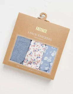 FatFace 3 Pack Floral Mini Knickers|Women View All
