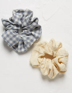 FatFace 2 Pack Gingham Scrunchie|Women View All