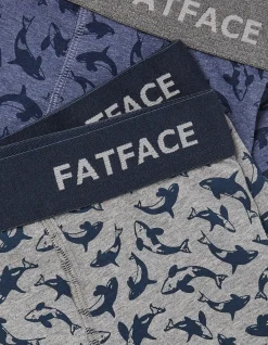 FatFace 2 Pack Killer Whale Boxers|Men View All