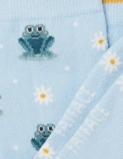FatFace 1 Pack Lily Pad Frog Socks|Women View All