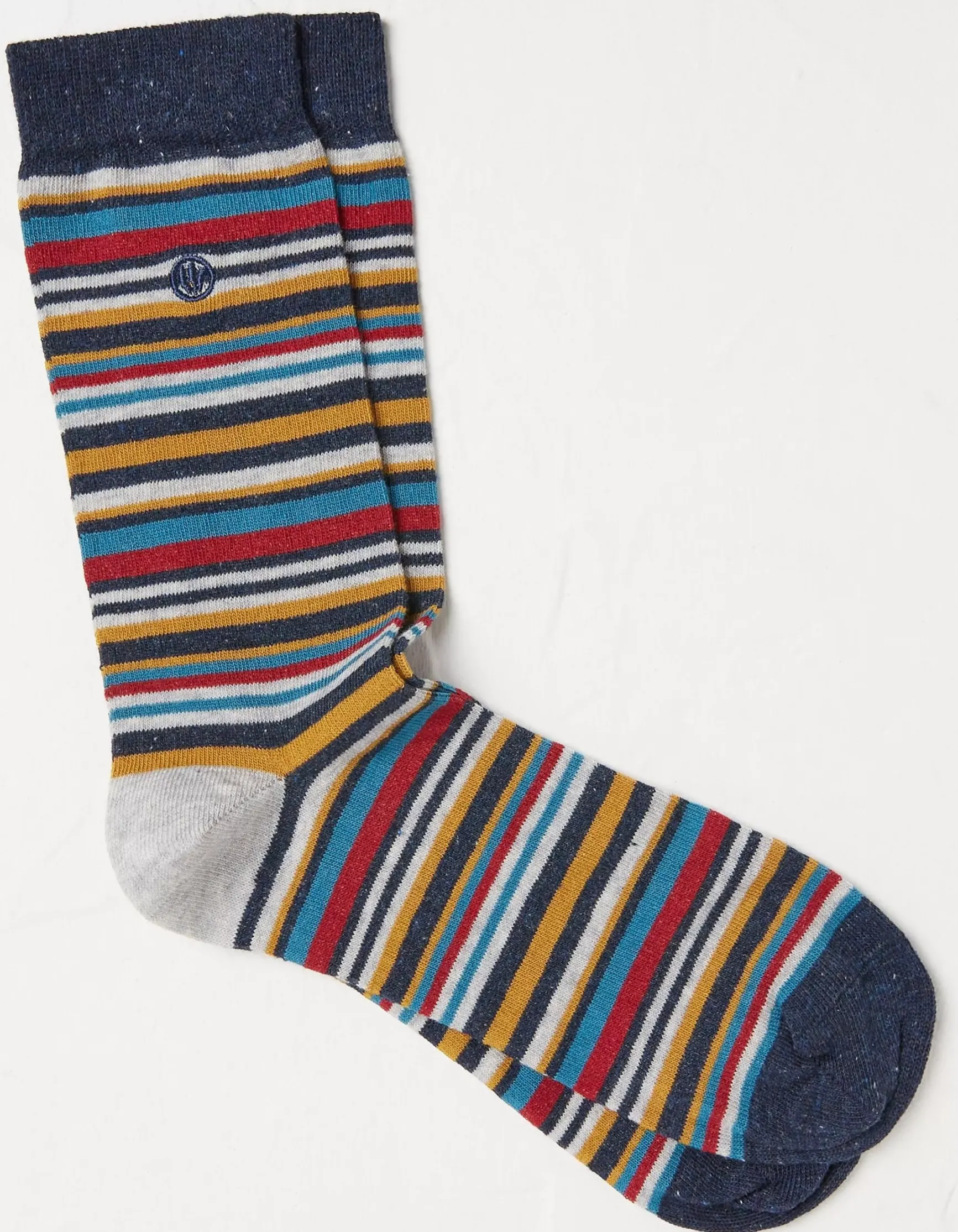 FatFace 1 Pack Max Multi Stripe Socks|Men View All