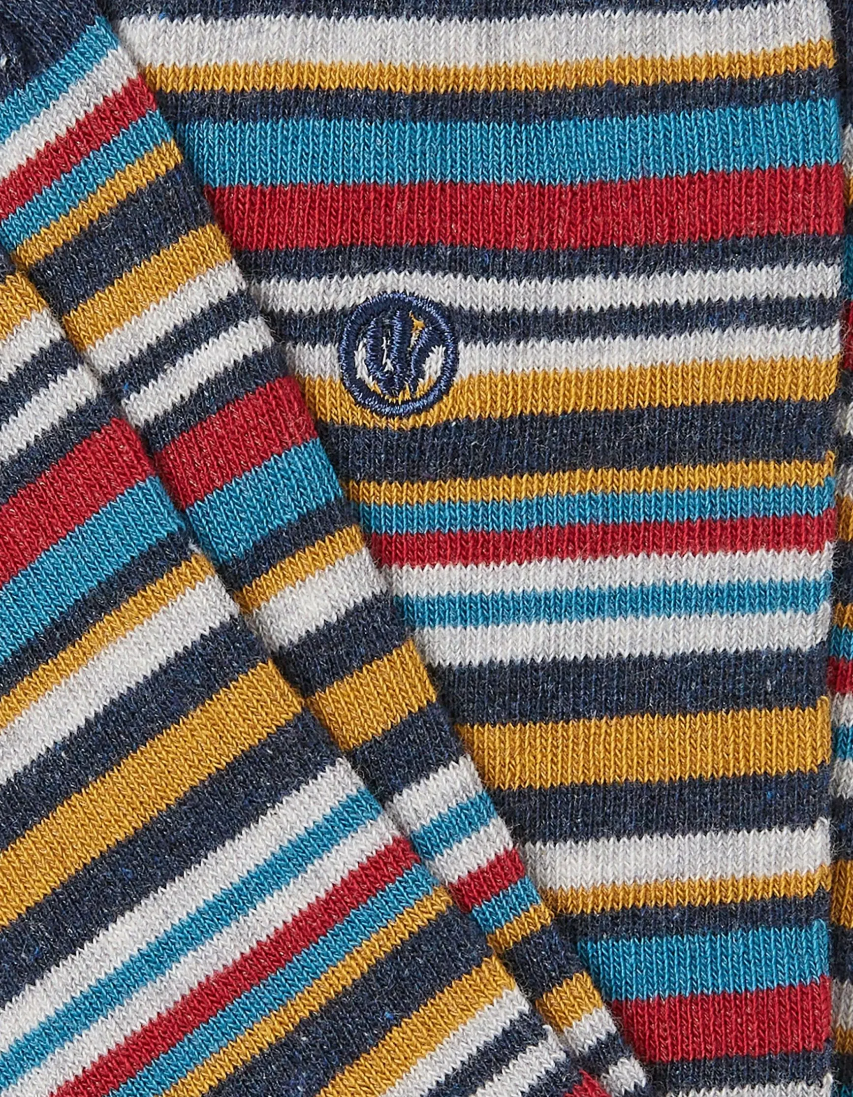 FatFace 1 Pack Max Multi Stripe Socks|Men View All