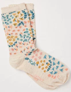 FatFace 1 Pack Meadow Floral Socks|Women View All