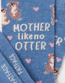 FatFace 1 Pack Mother Like No Otter Socks|Women View All