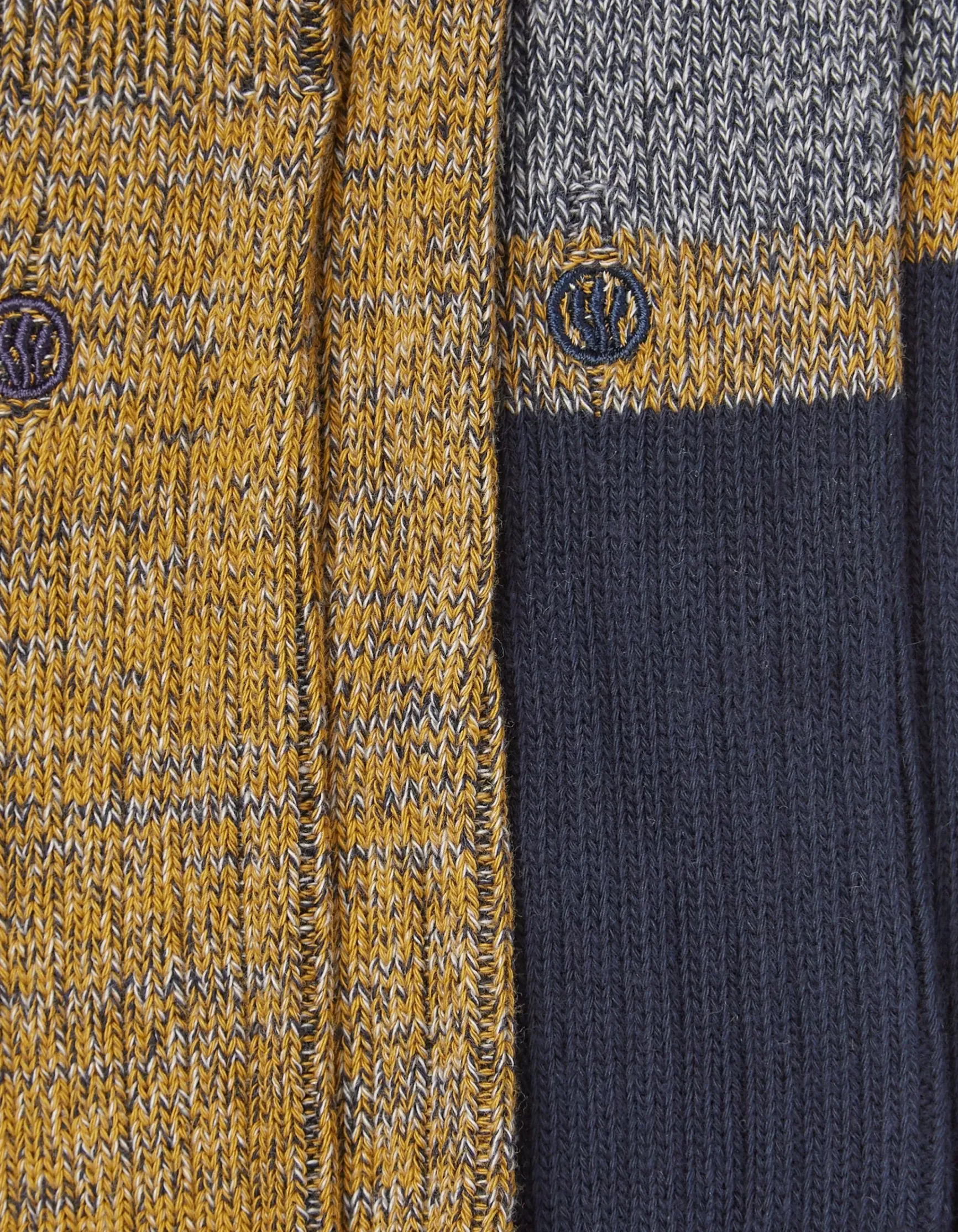 FatFace 2 Pack Nathan Boot Socks|Men View All