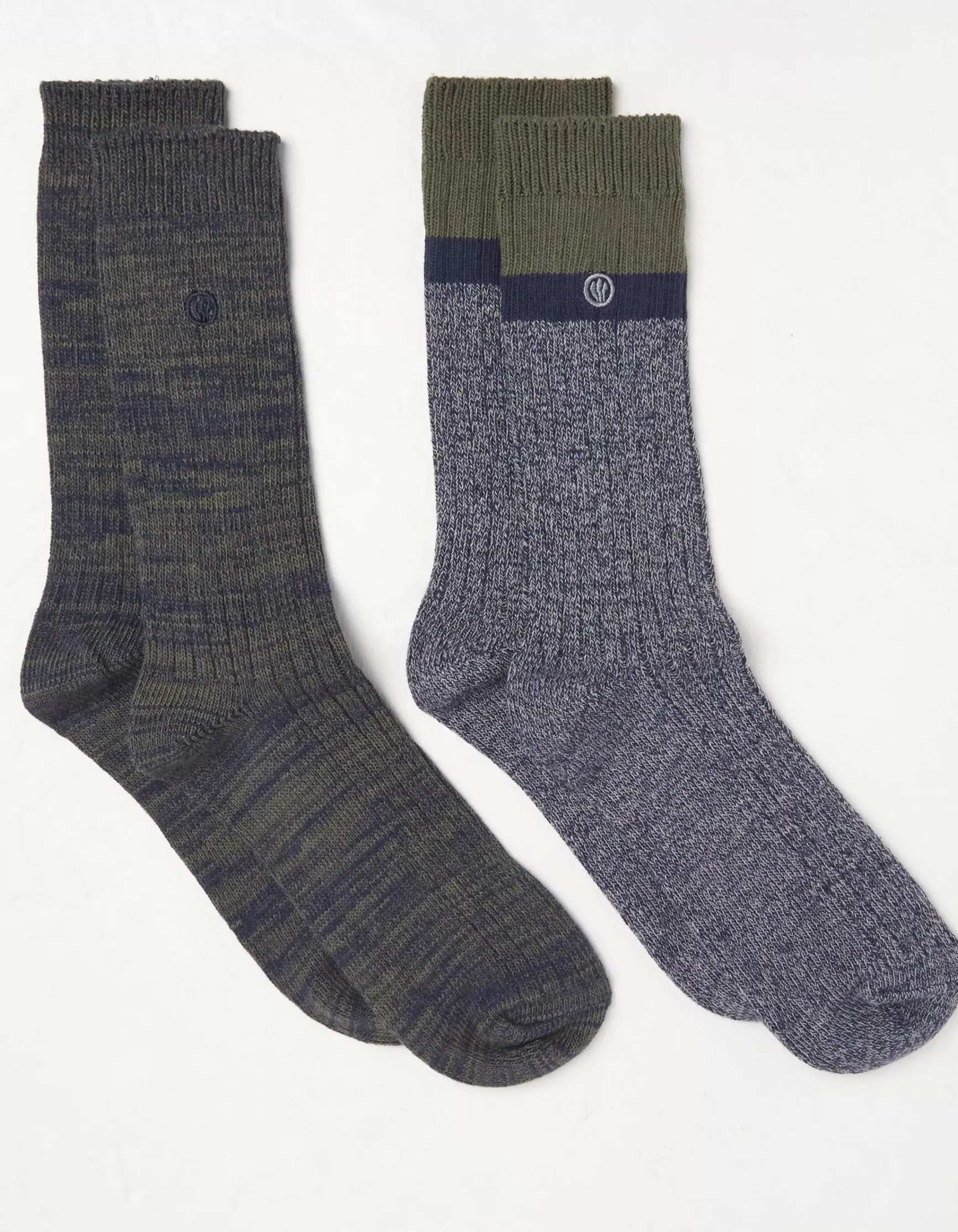 FatFace 2 Pack Nathan Boot Socks|Men View All