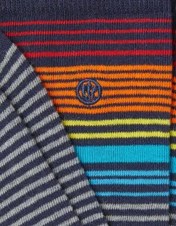 FatFace 1 Pack Pop Stripe Socks|Men View All