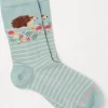 FatFace 1 Pack Queen Hedgehog Socks|Women View All
