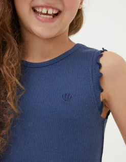 FatFace 3 Pack Rib Jersey Vests|Girls View All