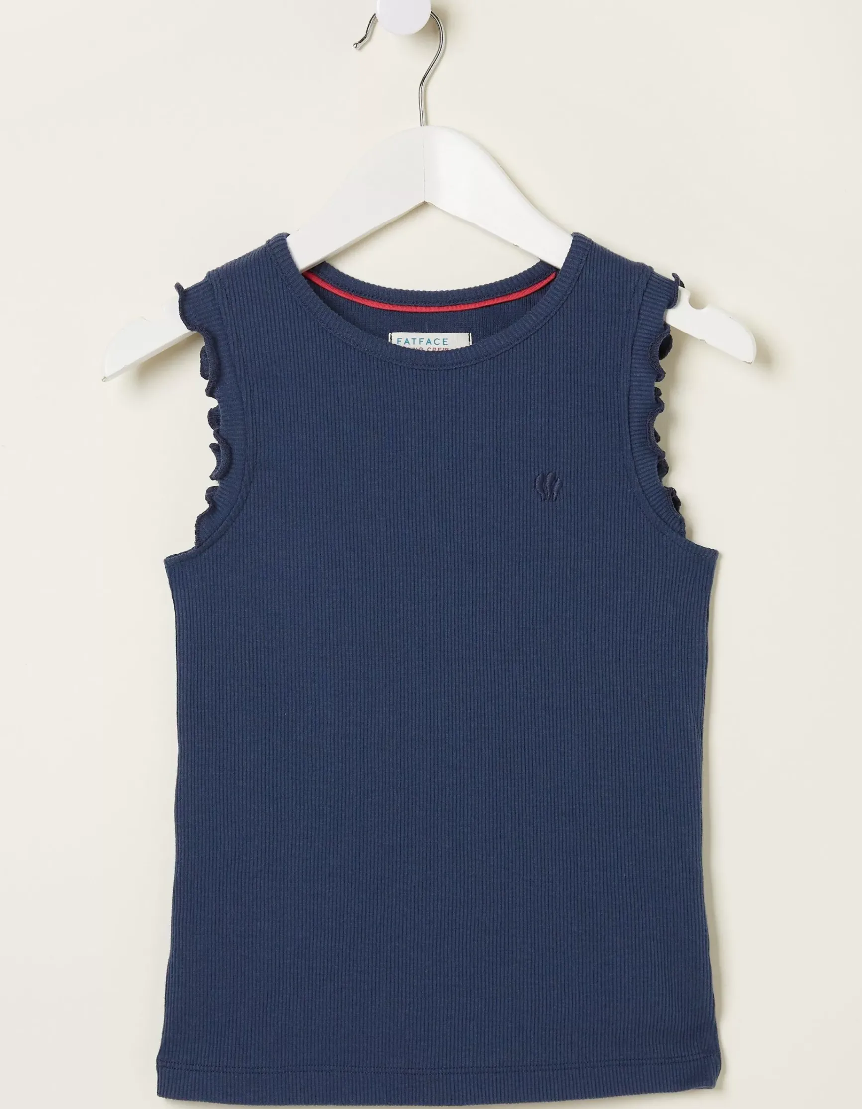 FatFace 3 Pack Rib Jersey Vests|Girls View All