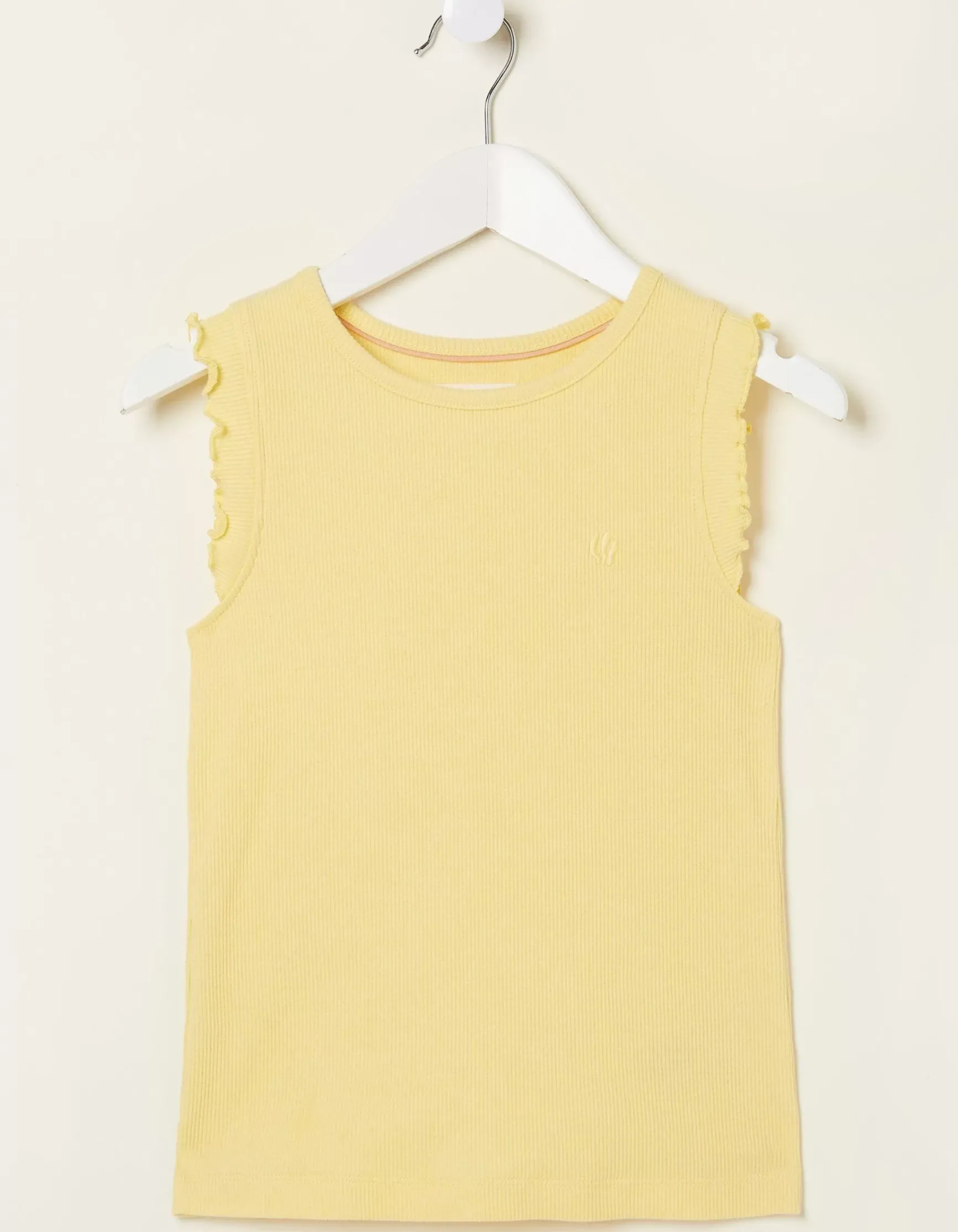 FatFace 3 Pack Rib Jersey Vests|Girls View All