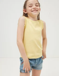 FatFace 3 Pack Rib Jersey Vests|Girls View All