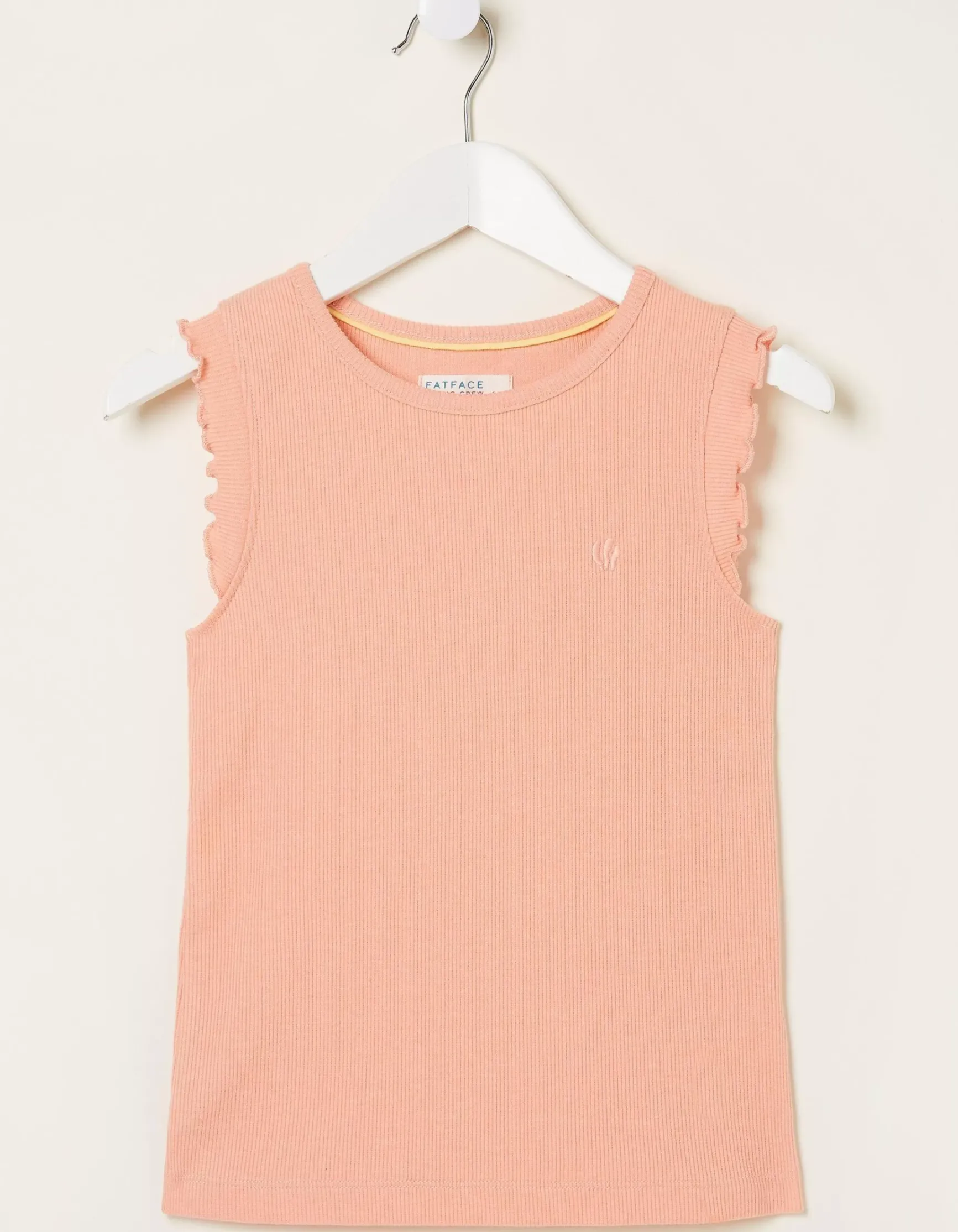 FatFace 3 Pack Rib Jersey Vests|Girls View All
