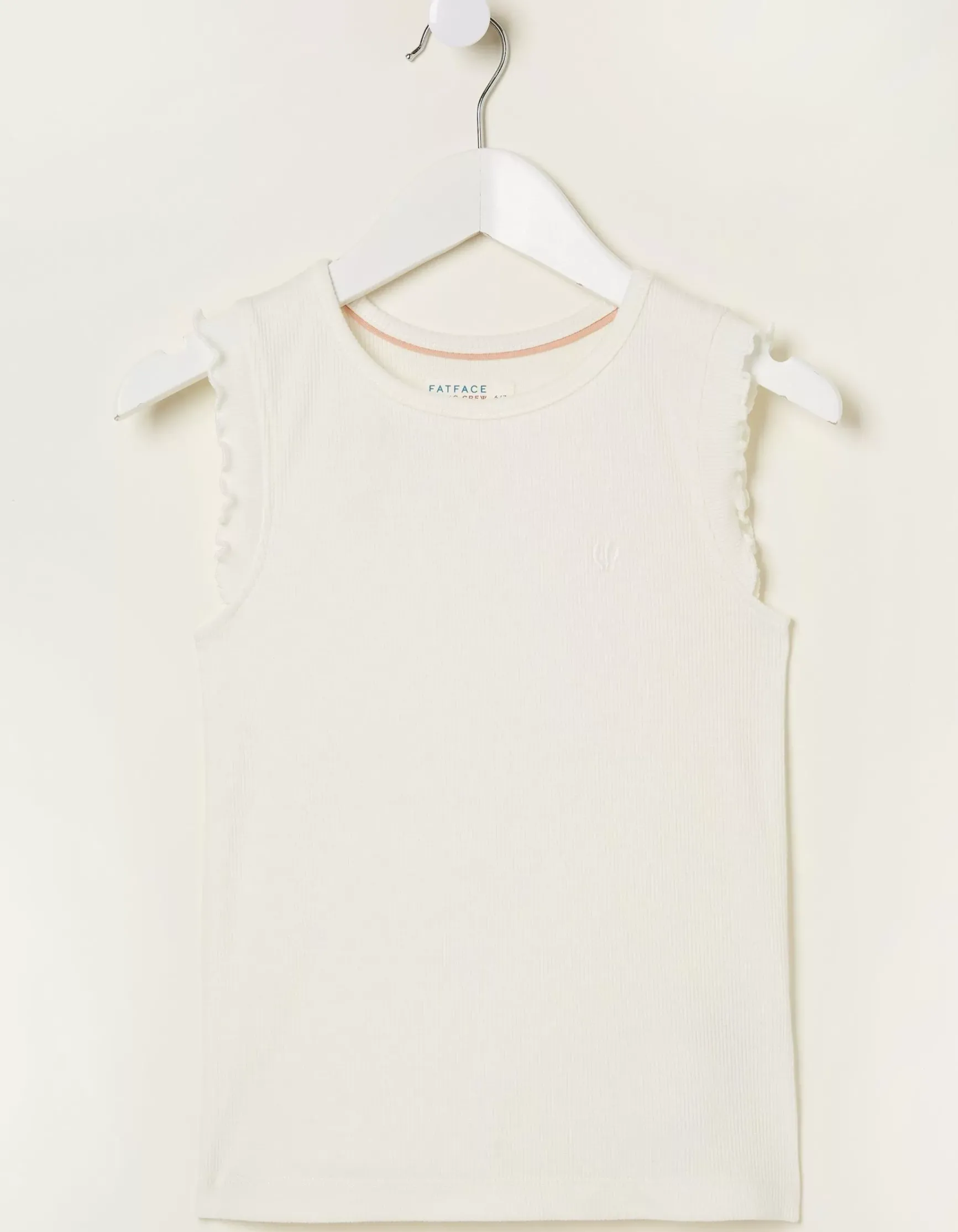 FatFace 3 Pack Rib Jersey Vests|Girls View All