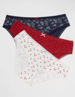 FatFace 3 Pack Robin Mini Knickers|Women View All