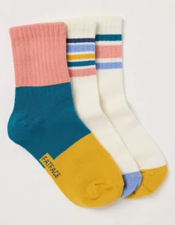 FatFace 3 Pack Sport Socks|Kids View All