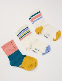 FatFace 3 Pack Sport Socks|Kids View All