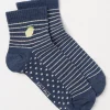 FatFace 1 Pack Stripe Lemon Socks|Women View All