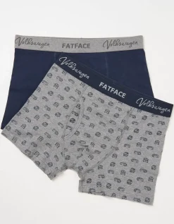 FatFace 2 Pack Vw Camper Boxers|Men View All