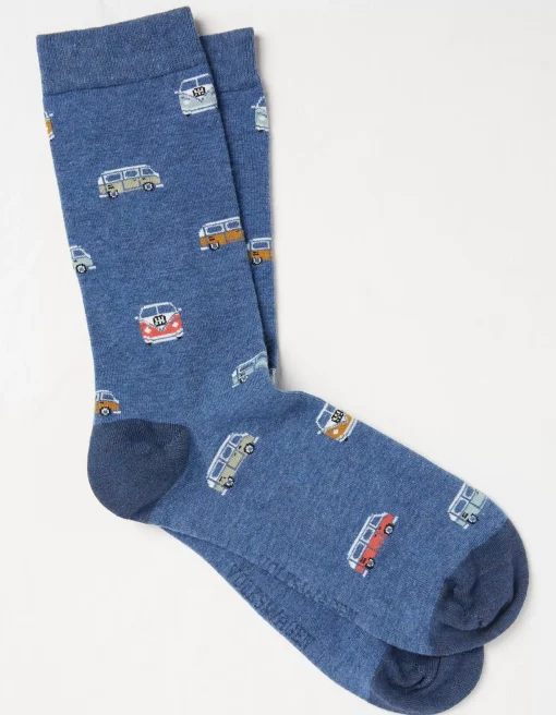 FatFace 1 Pack Vw Camper Socks|Men View All