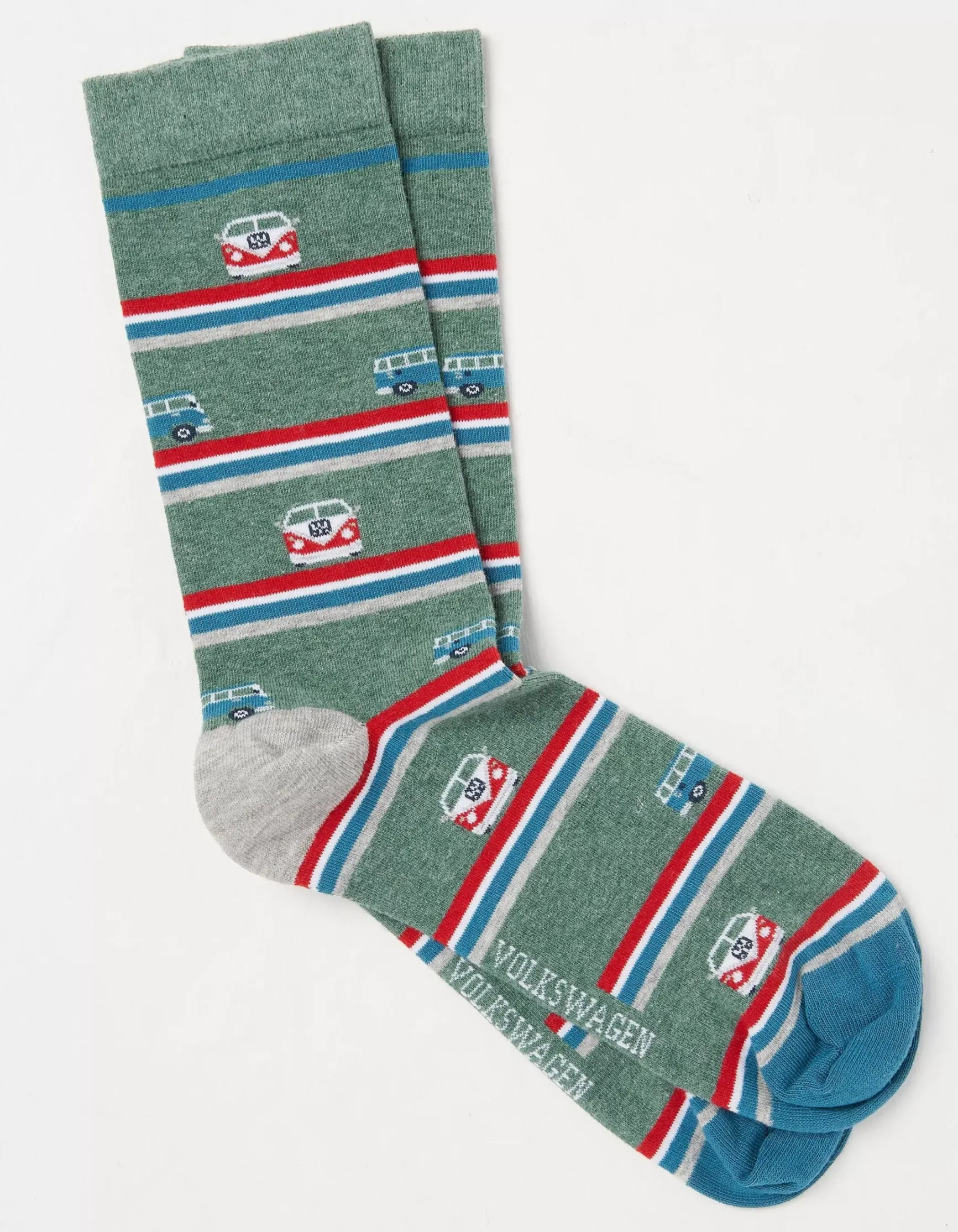 FatFace 1 Pack Vw Camper Stripe Socks|Men View All