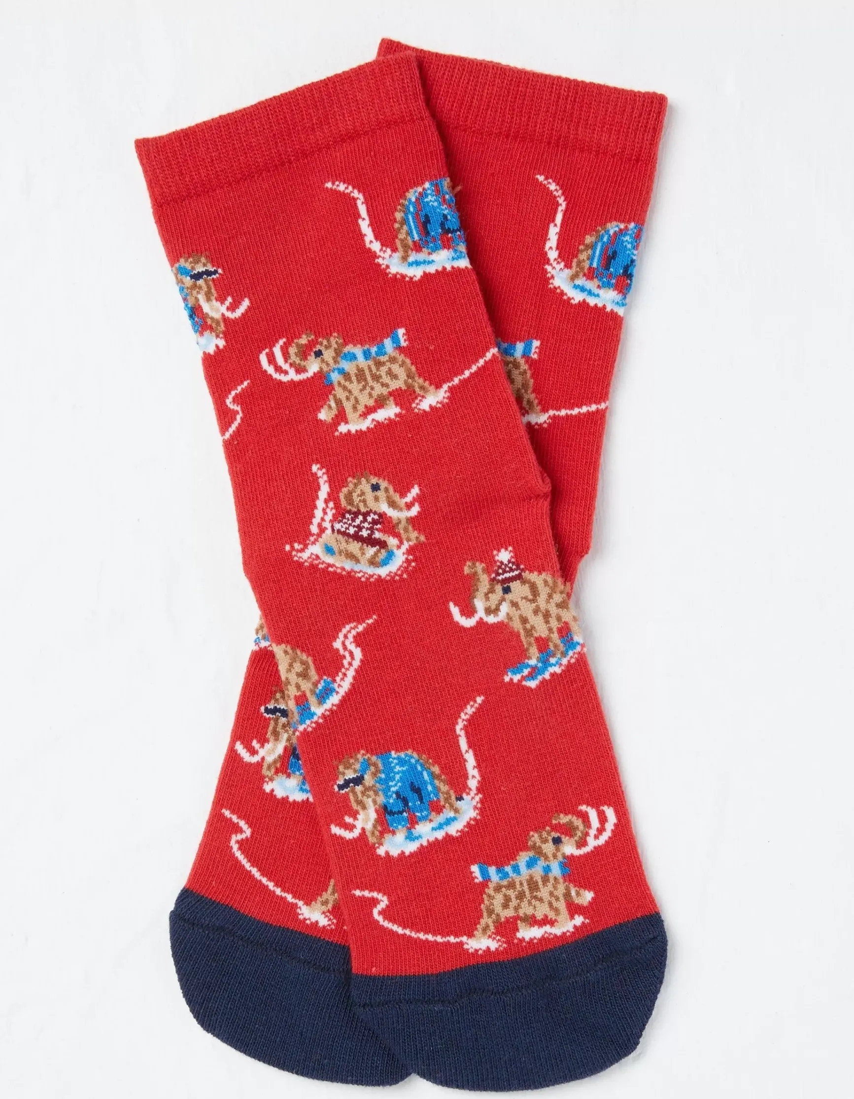 FatFace 1 Pack Wilfred Woolly Mammoth Socks|Kids View All