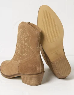 FatFace Abilene Western Ankle Embroidered Boot|Women View All