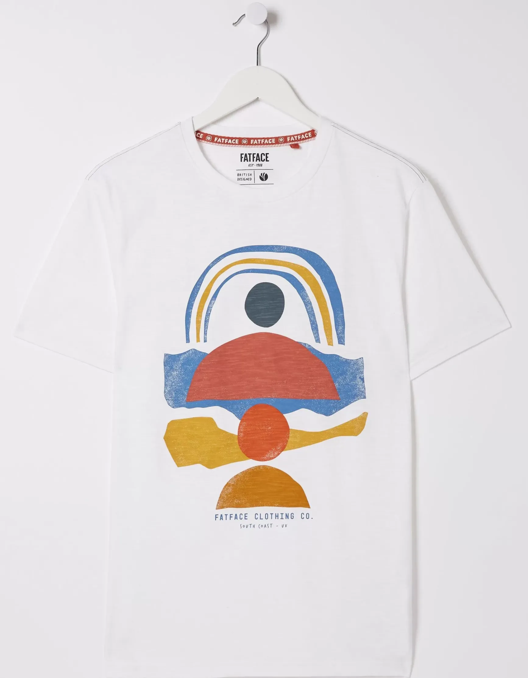 FatFace Abstract Landscape T-Shirt|Men View All