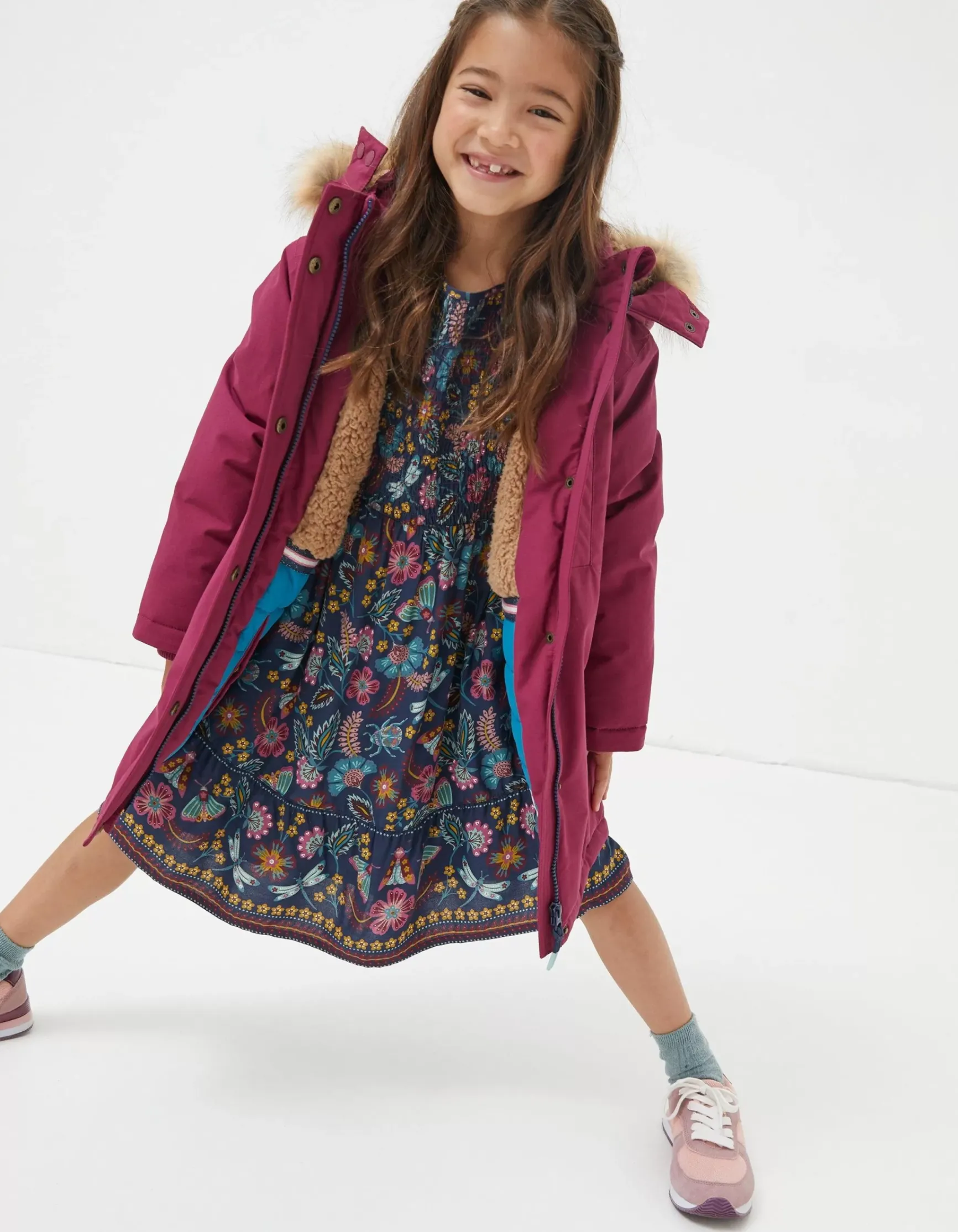 FatFace Addison Waterproof Coat|Girls View All