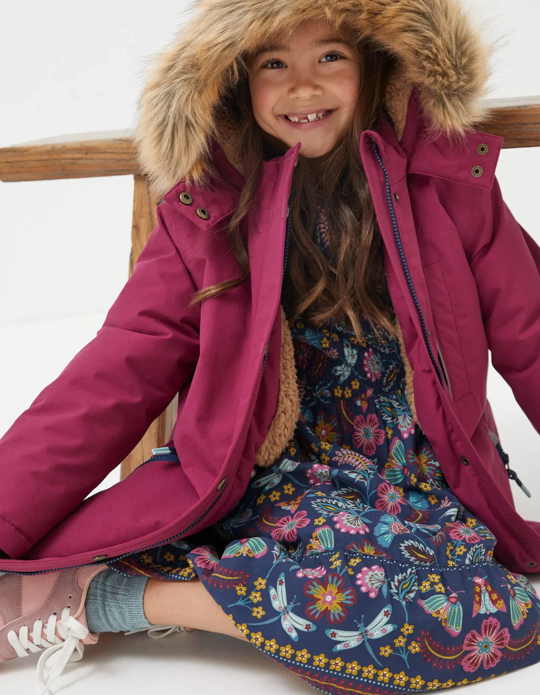 FatFace Addison Waterproof Coat|Girls View All