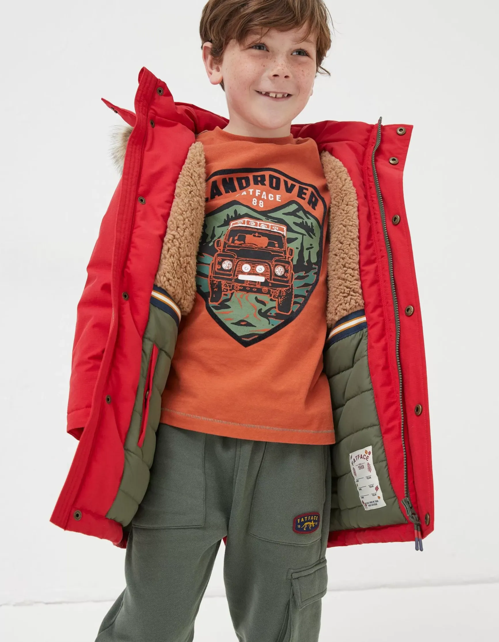 FatFace Addison Waterproof Coat|Boys View All