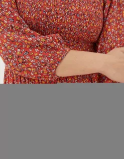 FatFace Adele Gradient Floral Midi Dress|Women View All