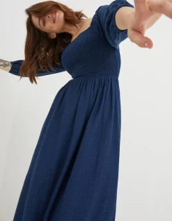 FatFace Adele Shirred Midi Dress|Women View All
