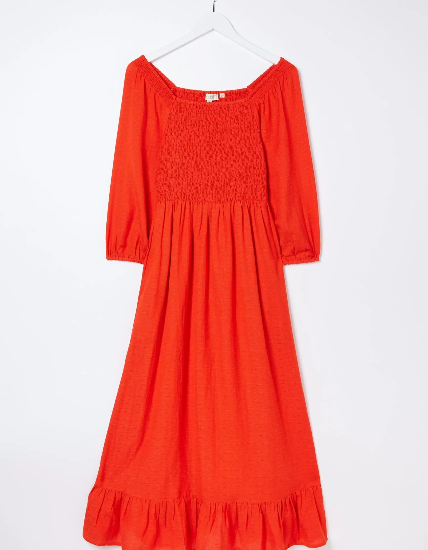 FatFace Adele Shirred Midi Dress|Women View All