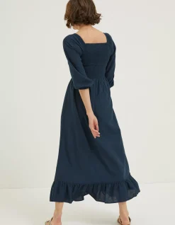 FatFace Adele Shirred Midi Dress|Women Dresses