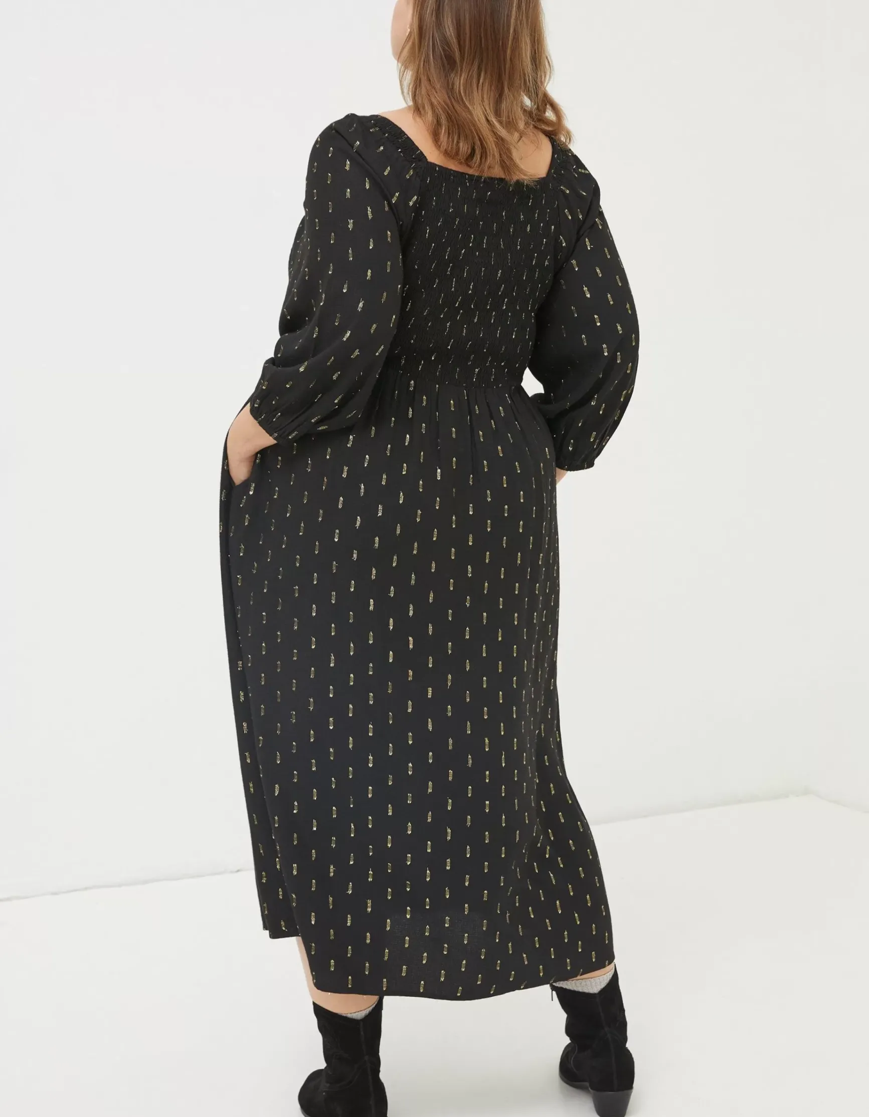 FatFace Adele Sparkle Midi Dress|Women View All