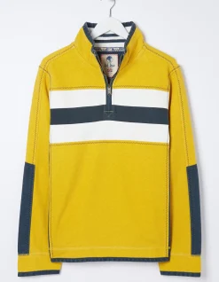 FatFace Airlie Chest Stripe Sweatshirt|Men View All